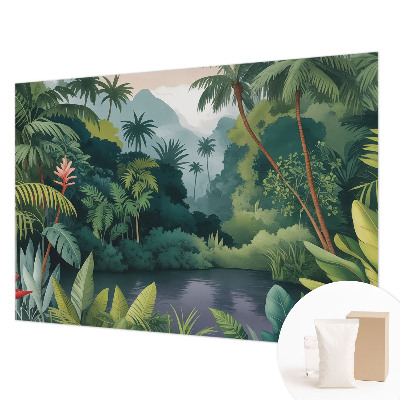 Stenska dekoracija fototapeta Eksotična pokrajina