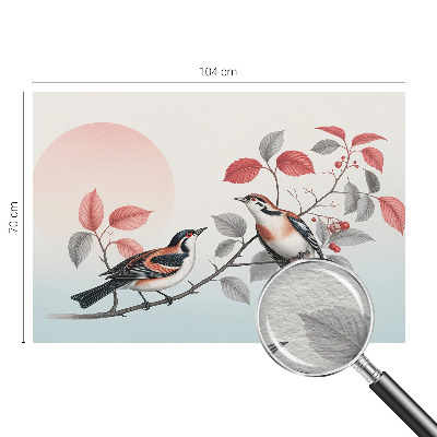 Foto tapeta Sedeče ptice