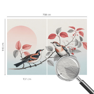 Foto tapeta Sedeče ptice