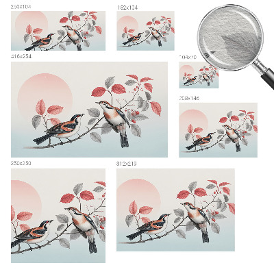 Foto tapeta Sedeče ptice