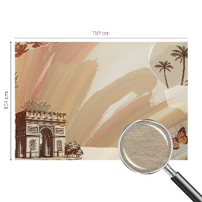 Stenska fototapeta flis z motivom 'Eksotično potovanje'
