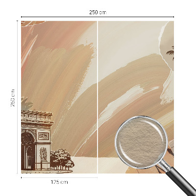 Stenska fototapeta flis z motivom 'Eksotično potovanje'