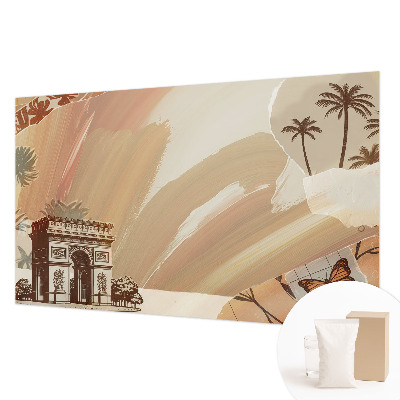 Stenska fototapeta flis Eksotično potovanje