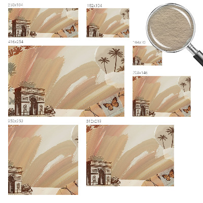 Stenska fototapeta flis Eksotično potovanje