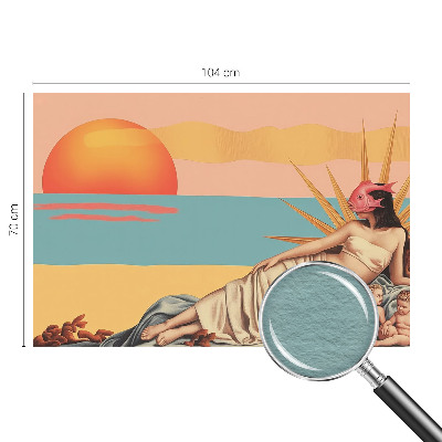 Netkana fototapeta Zahod nadrealizma