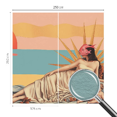 Netkana fototapeta Zahod nadrealizma