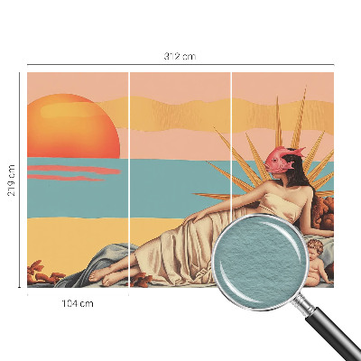 Netkana fototapeta Zahod nadrealizma