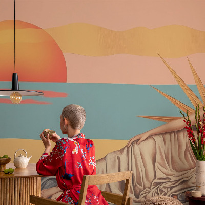 Netkana fototapeta Zahod nadrealizma