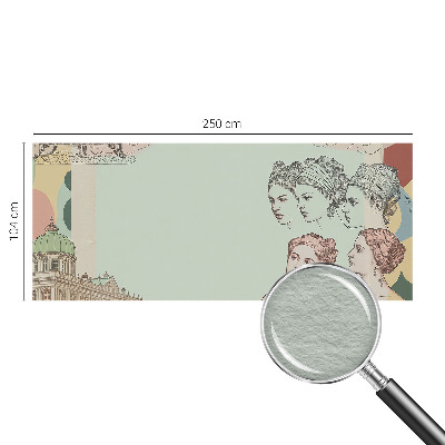 Fototapeta za dnevno sobo Klasični kolaž