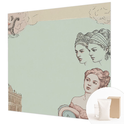 Fototapeta za dnevno sobo Klasični kolaž