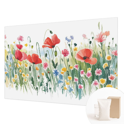 Flis fototapeta za otroško sobo Poletni travnik