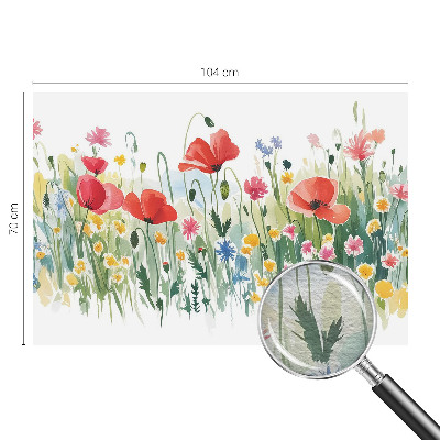 Flis fototapeta za otroško sobo Poletni travnik