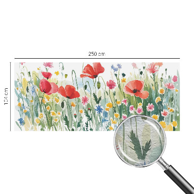 Flis fototapeta za otroško sobo Poletni travnik