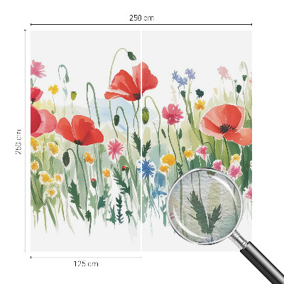 Flis fototapeta za otroško sobo Poletni travnik