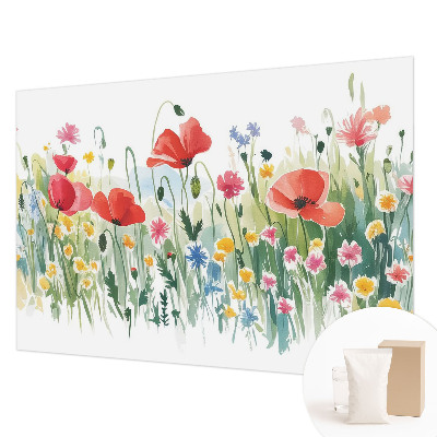 Flis fototapeta za otroško sobo Poletni travnik