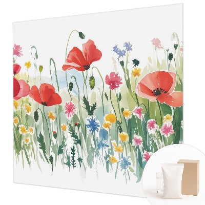 Flis fototapeta za otroško sobo Poletni travnik