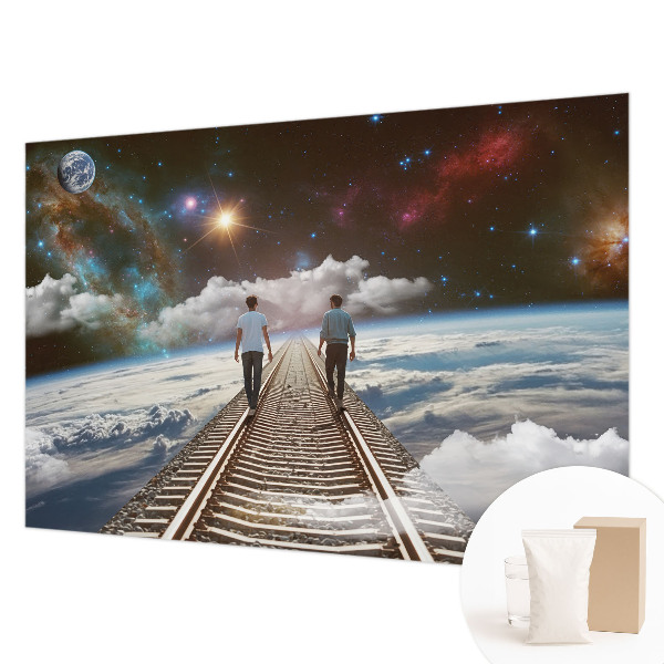 Visokokakovostna fototapeta z motivom vesoljskega potovanja
