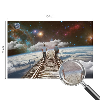 Visokokakovostna fototapeta z motivom vesoljskega potovanja