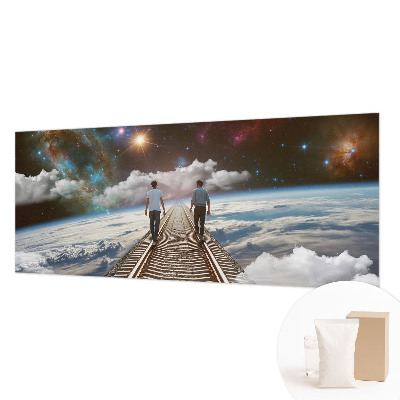 Visokokakovostna fototapeta z motivom vesoljskega potovanja