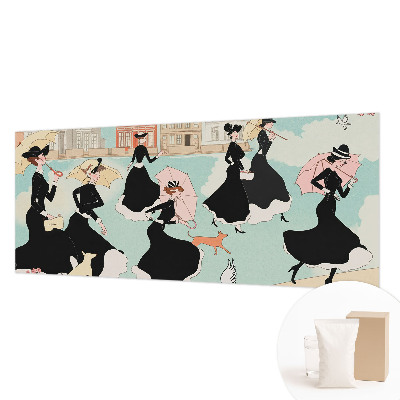 Stenska dekoracija fototapeta Ženske hodijo