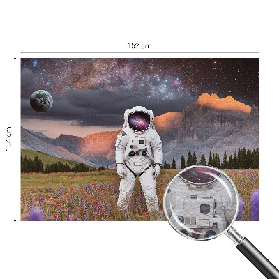 Netkana fototapeta Kozmična pokrajina