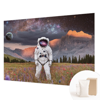 Netkana fototapeta s motivom kozmične pokrajine