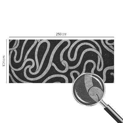 Fototapeta za spalnico Zvite oblike