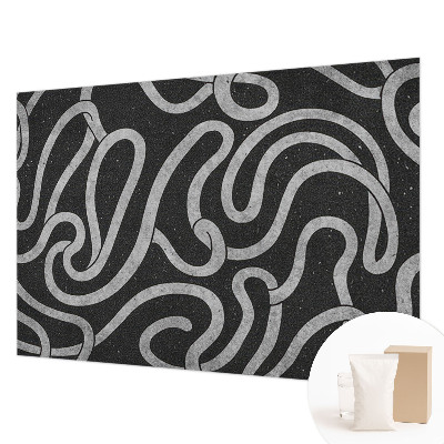 Fototapeta za spalnico Zvite oblike