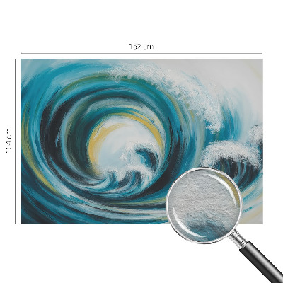 Flis fototapeta za otroško sobo Morski val