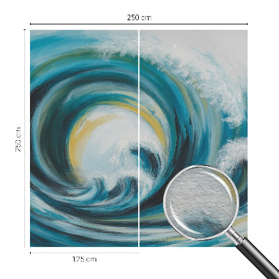 Flis fototapeta za otroško sobo Morski val