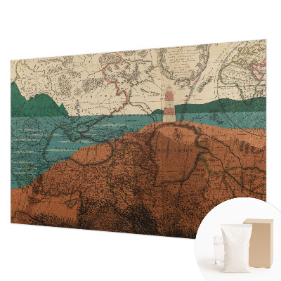 Foto tapeta Zgodovinski zemljevid