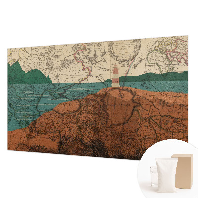 Foto tapeta Zgodovinski zemljevid