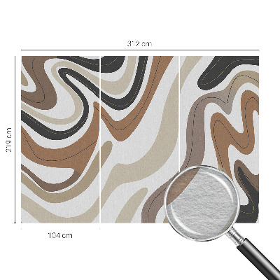 Flis fototapeta Harmonični valovi