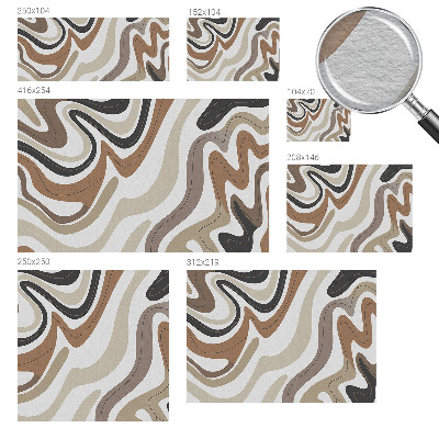 Flis fototapeta Harmonični valovi