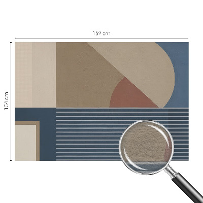 Netkana fototapeta z motivom harmonične geometrije