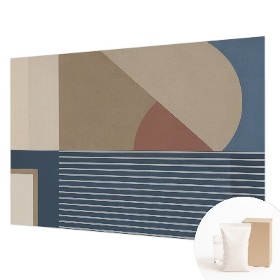 Netkana fototapeta z motivom harmonične geometrije