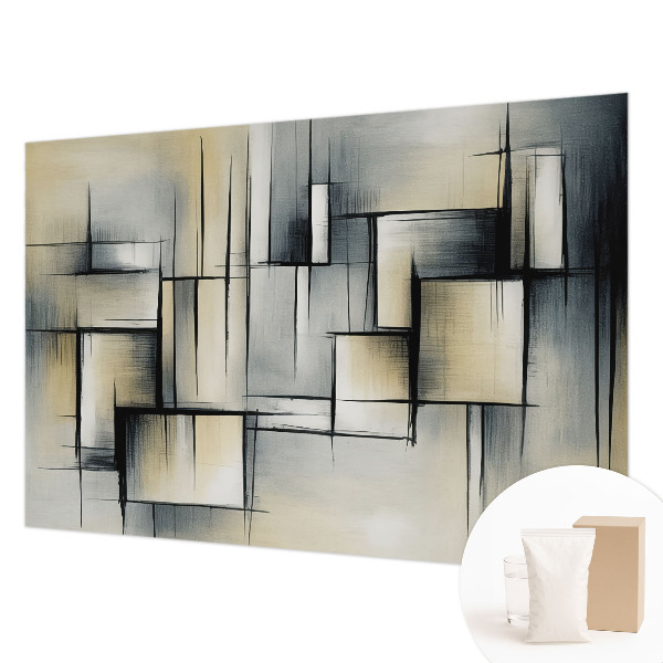 Stenska dekoracija fototapeta Abstraktna geometrija