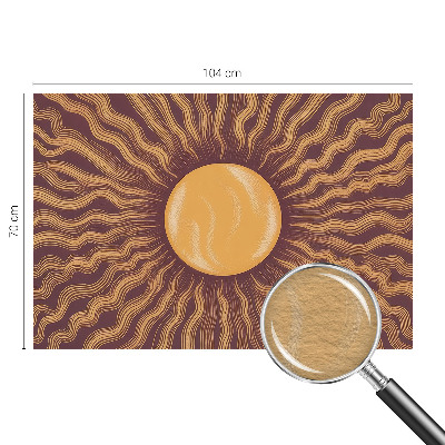 Tiskana fototapeta flis z motivom sončnih žarkov