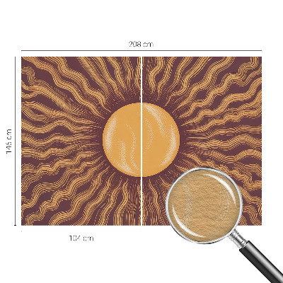 Tiskana fototapeta flis Sončni žarki