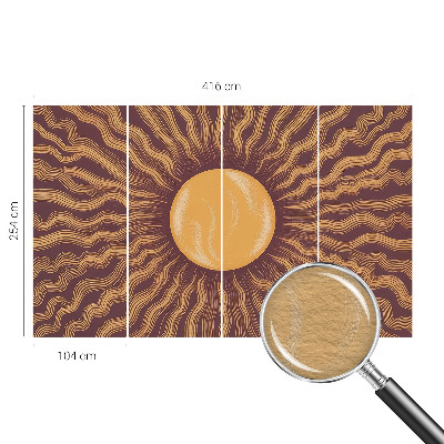 Tiskana fototapeta flis Sončni žarki