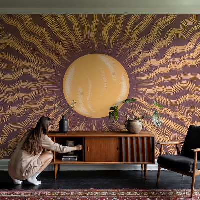 Tiskana fototapeta flis Sončni žarki