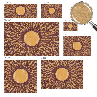 Tiskana fototapeta flis Sončni žarki