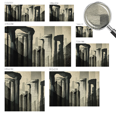 Flis fototapeta za otroško sobo Surova arhitektura