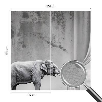 Fototapeta z nadrealističnim motivom slona