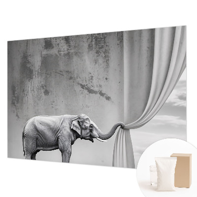 Fototapeta z nadrealističnim motivom slona
