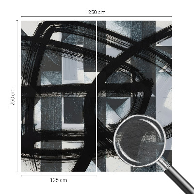 Netkana fototapeta Izrazna geometrija