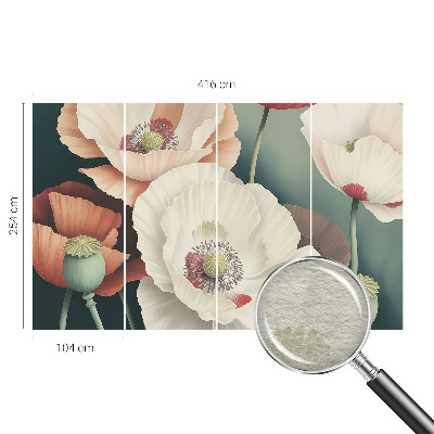 Tiskana fototapeta flis Cvetlična lepota