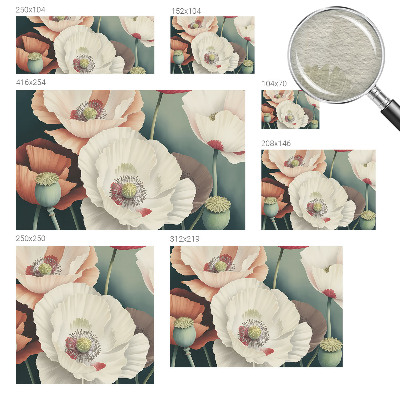 Tiskana fototapeta flis Cvetlična lepota