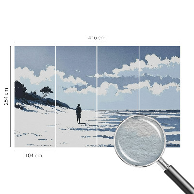 Fototapeta za steno s motivom tišine na plaži
