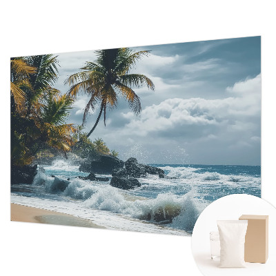 Fototapeta za spalnico z motivom eksotične plaže